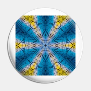 yellow gold floral fantasy in square format Pin