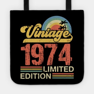 Retro vintage 1974 limited edition Tote