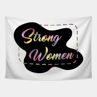 Strong Women Gender Equality Tapestry