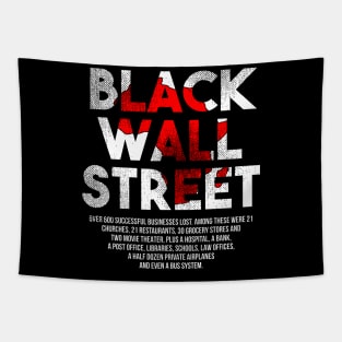 Black Wall Street African American History Tapestry