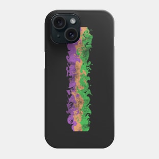 Liquid Swirls Retro Pattern Phone Case