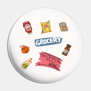 Shopping time Pin