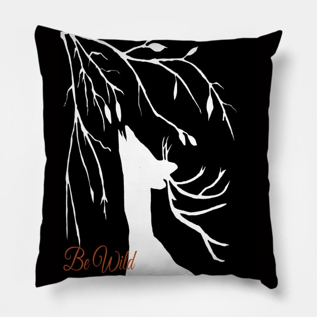 Be wild Pillow by Marcel1966