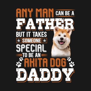 Akita Dog Daddy T-Shirt