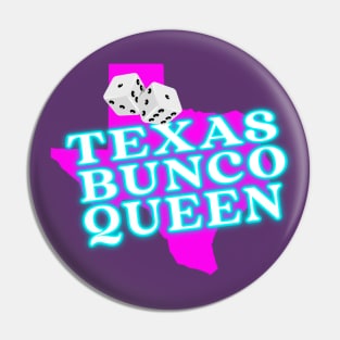 BUNCO QUEEN Pin