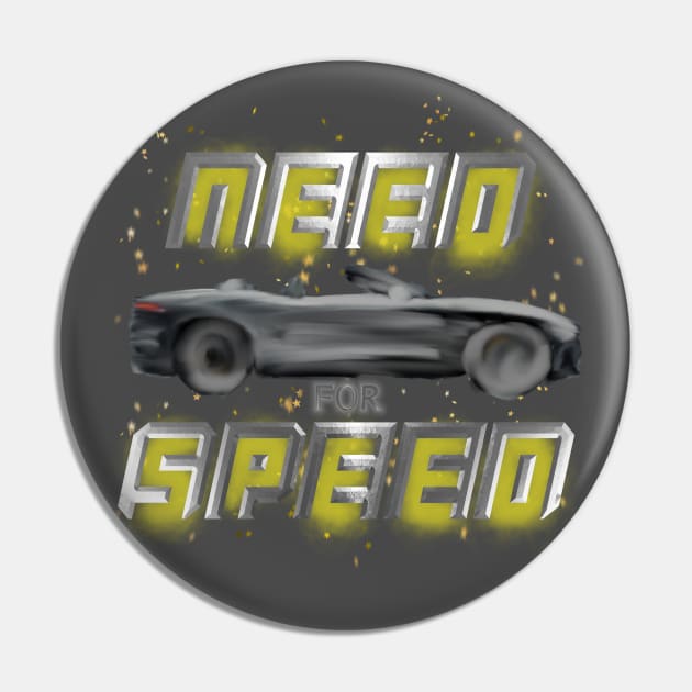 Need For Speed Pin by djmrice