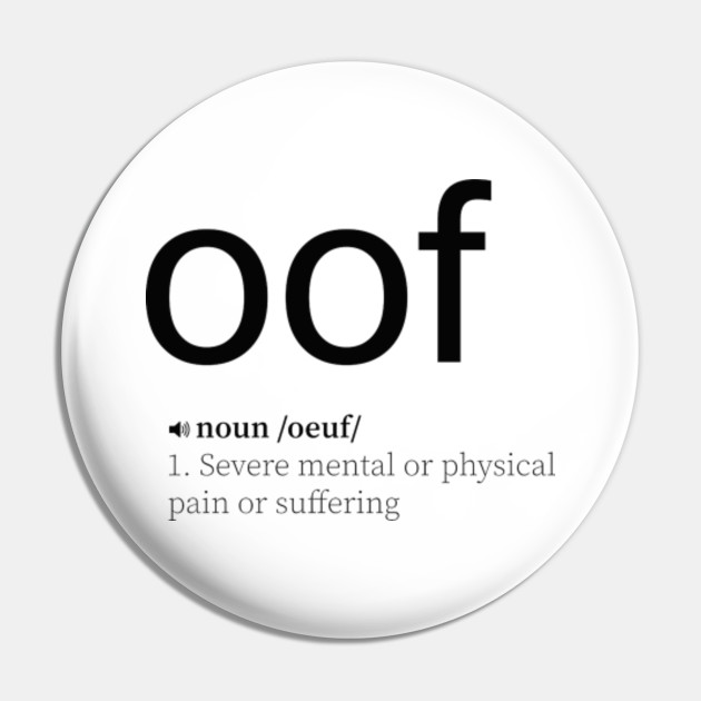 Roblox Oof Roblox Pin Teepublic - roblox oof scratch