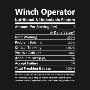 Winch Operator - Nutritional Factors T-Shirt