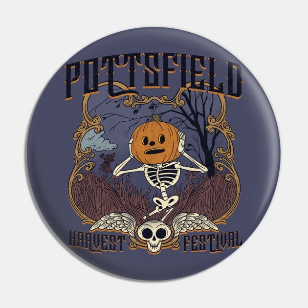 Over the Garden Wall - Pottsfield Harvest Festival Pin by RetroPandora