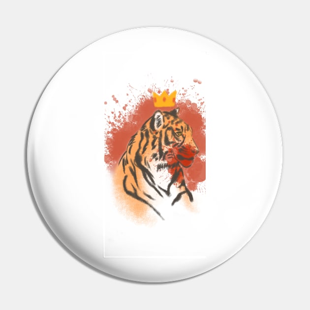 Tiger Pin by Wyyrmwood