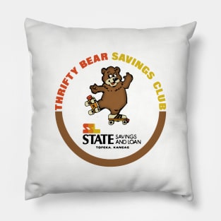 Thrifty Bear Savings Club Pillow