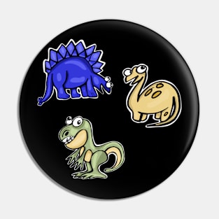 Silly Dinosaurs Pin