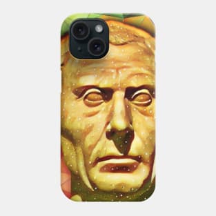 Suetonius Snow Portrait | Suetonius Artwork 15 Phone Case