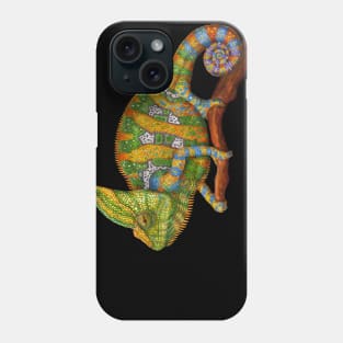 Veiled Chameleon Phone Case