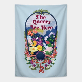 The Queers Are Here Tapestry