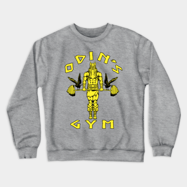 gold's gym crewneck sweatshirt