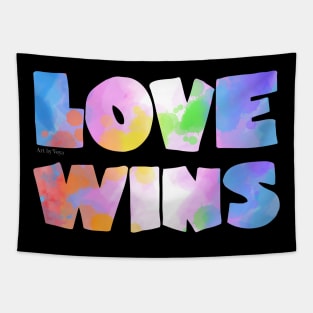 Love Wins Tapestry