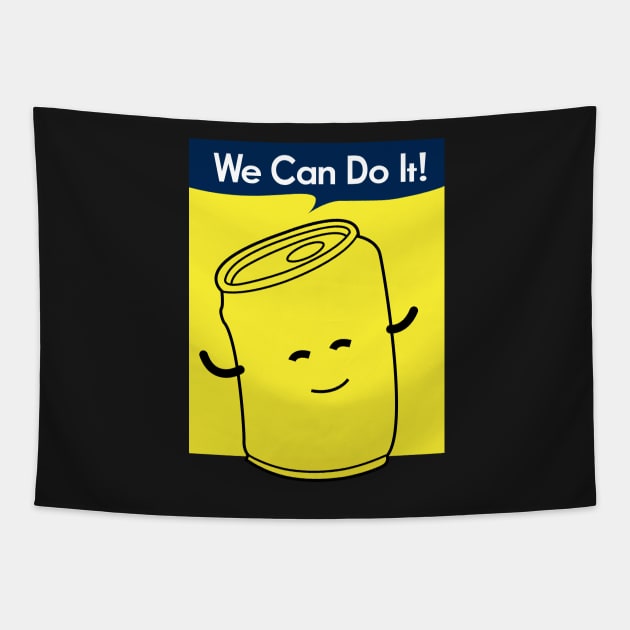 We Can Do It! Tapestry by peekxel