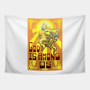 God is among us Tapestry