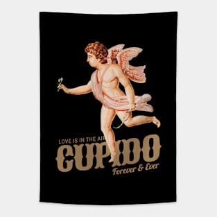 Ancient Cupid Angel Love is in the Air Tapestry