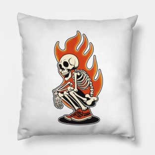 Boney Flame Pillow