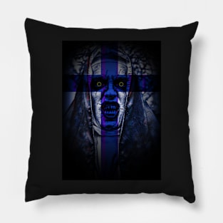 Halloween Demon Nun Pillow