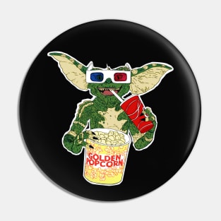 Popcorn Gremlin (version a) Pin