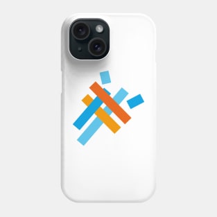 Abstract Minimal Patch Pattern Phone Case