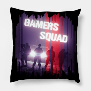 Gamers Squad Pillow