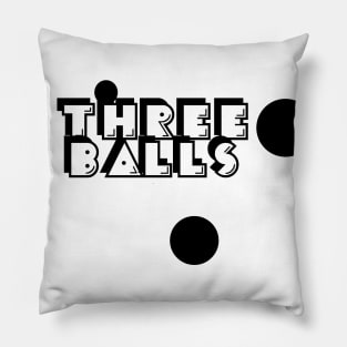 Three balls Pillow