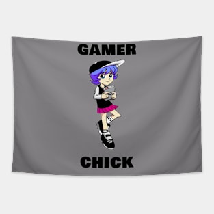 Gamer Chick Tapestry