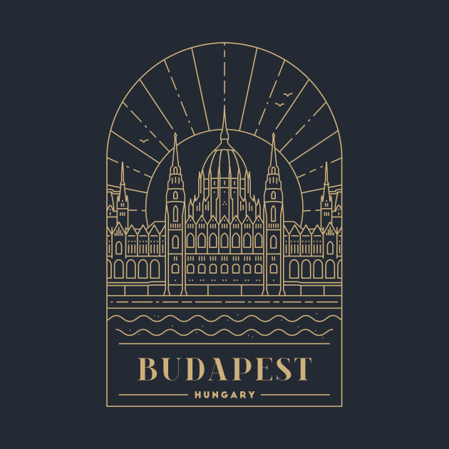 Budapest, Hungary - Gold by typelab