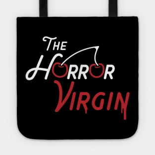 The Horror Virgin Full Text Logo Tote