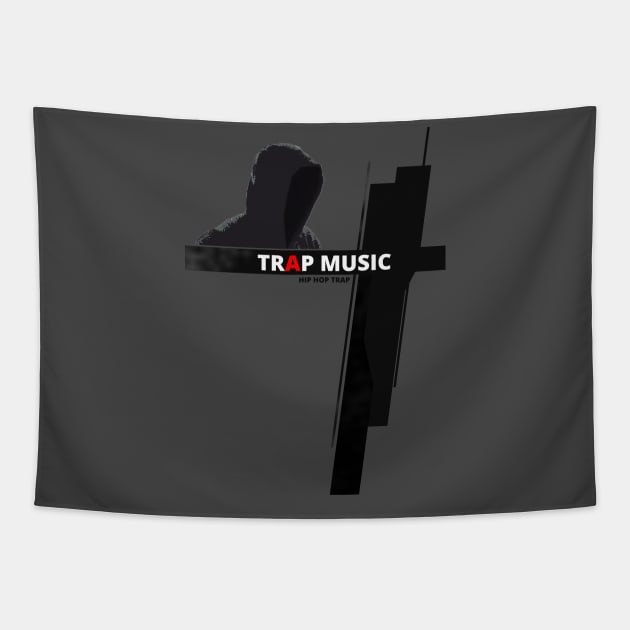 Hip hop & Trap Music Tapestry by tatzkirosales-shirt-store