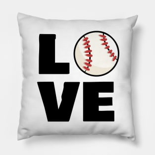 Love Baseball Pillow