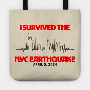 I Survived The NYC Earthquake Tote