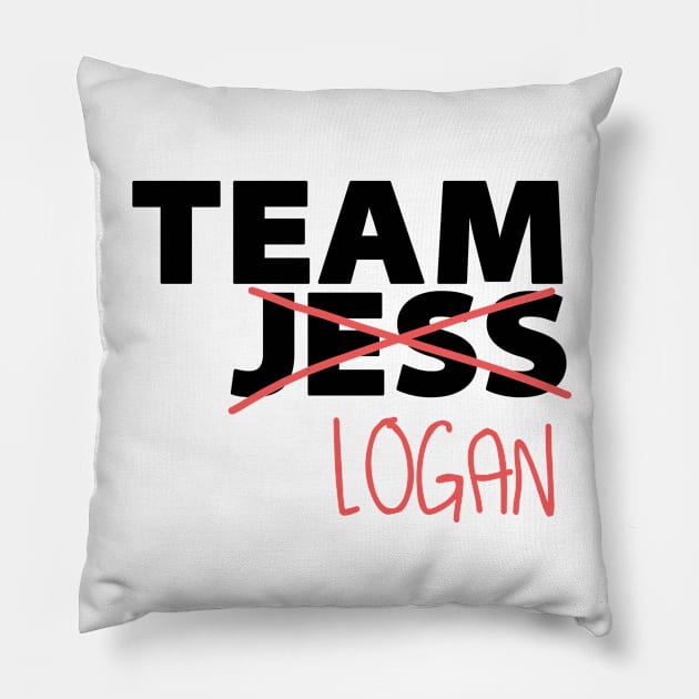 Team Logan Pillow by alwaysagilmore