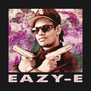 Nwa Days Eazy E's Impact In Vintage Photographs T-Shirt