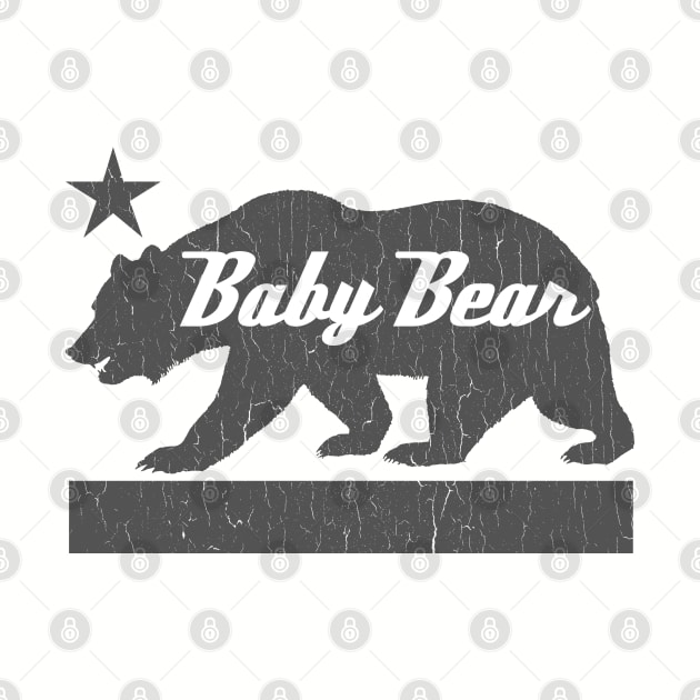 California Bear Family (BABY Bear) by robotface