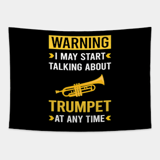 Warning Trumpet Tapestry