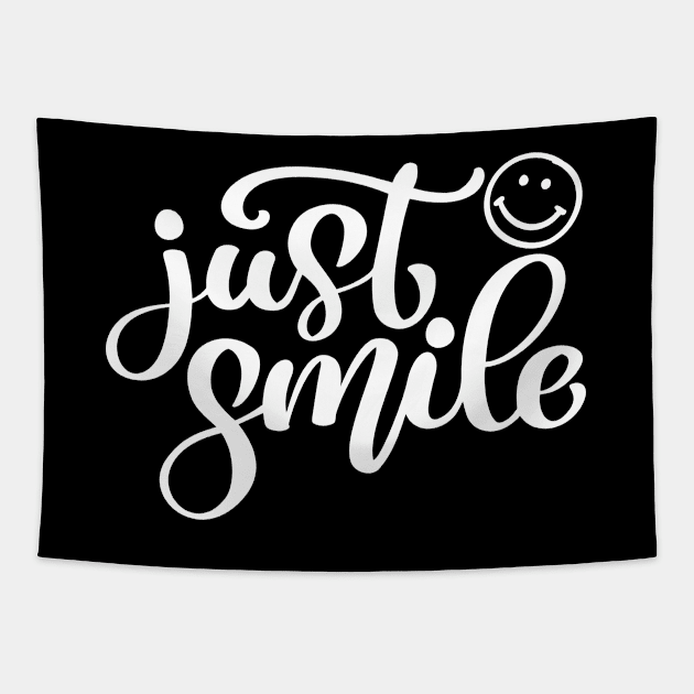 Just Smile Tapestry by MIRO-07