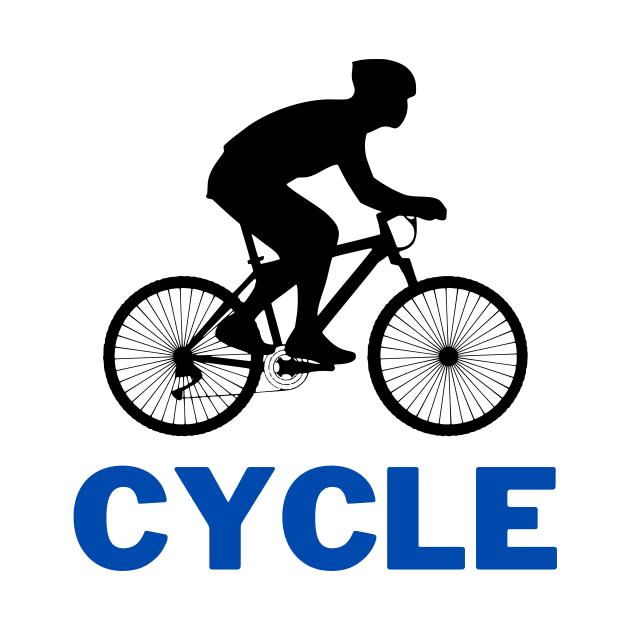 'Cycle'- Cyclist by Be BOLD