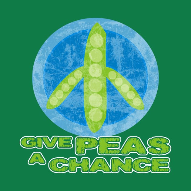 Give Peas a Chance by evisionarts