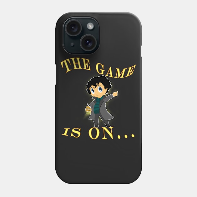 The Game is on Phone Case by scoffin