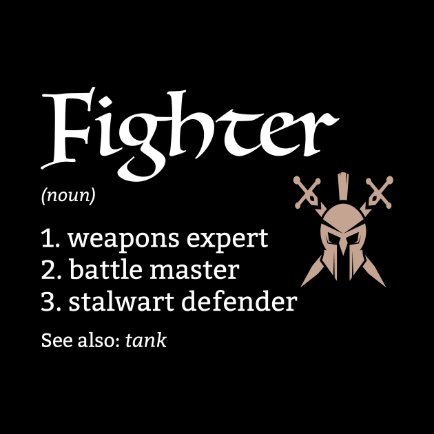 D&D Fighter Class Definition by Sunburst