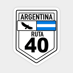 Argentina Ruta 40 Magnet