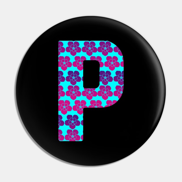 Letter P from Roses Pin by Dolta