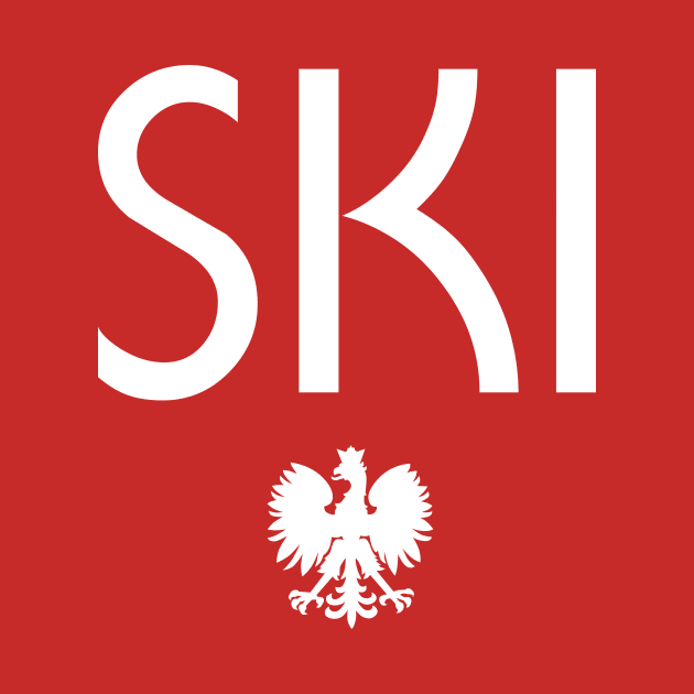 SKI Polish Eagle Dyngus Day by PodDesignShop