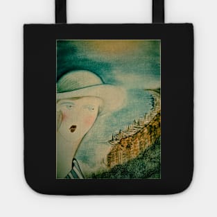 ART DECO LATE SUMMER SAN TROPEZ 1922 Tote