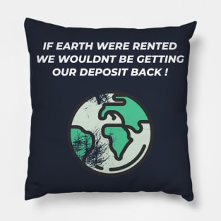 Earth Day 2020 Pillow